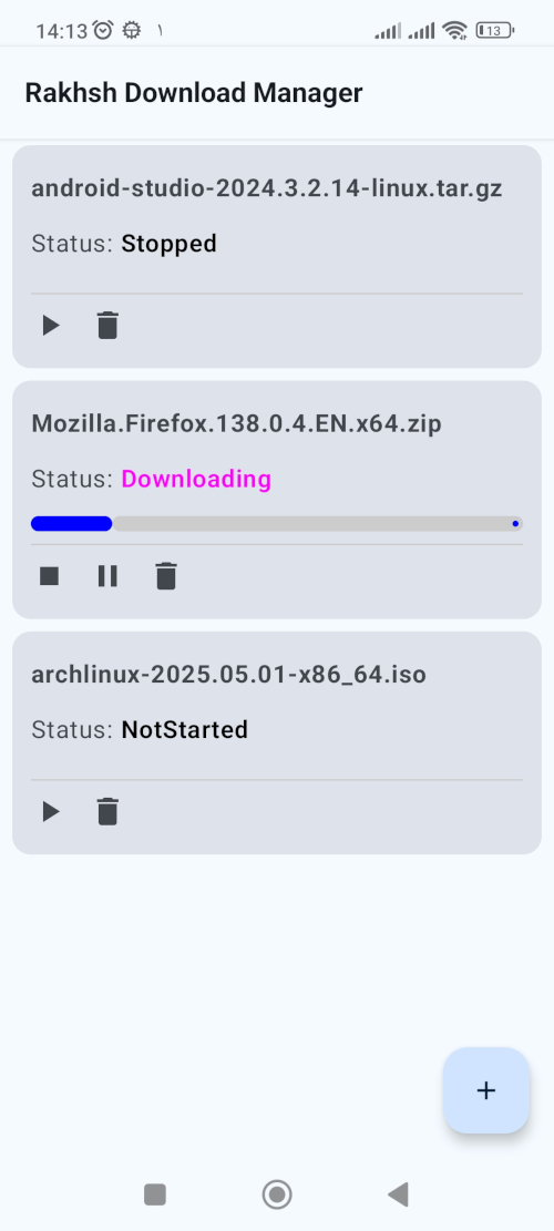 Rakhsh Download Manager library sample app Rakhsh Download Manager library sample app