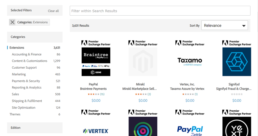 The plugin library of Magento